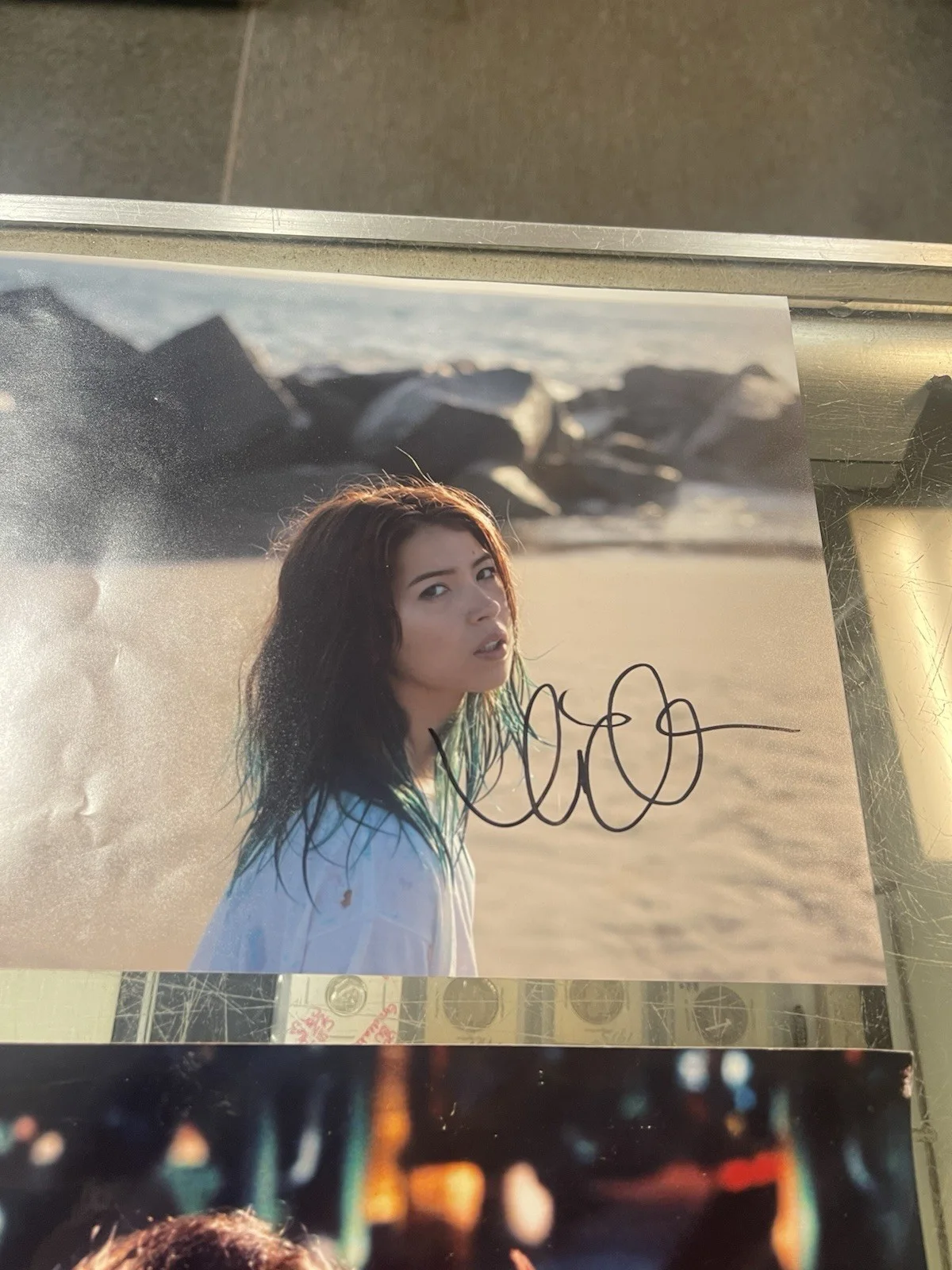 matthew lillard signed 8x10 Scooby Doo & Nichole Bloom Shameless Star 8x10 Auto, изображение 3