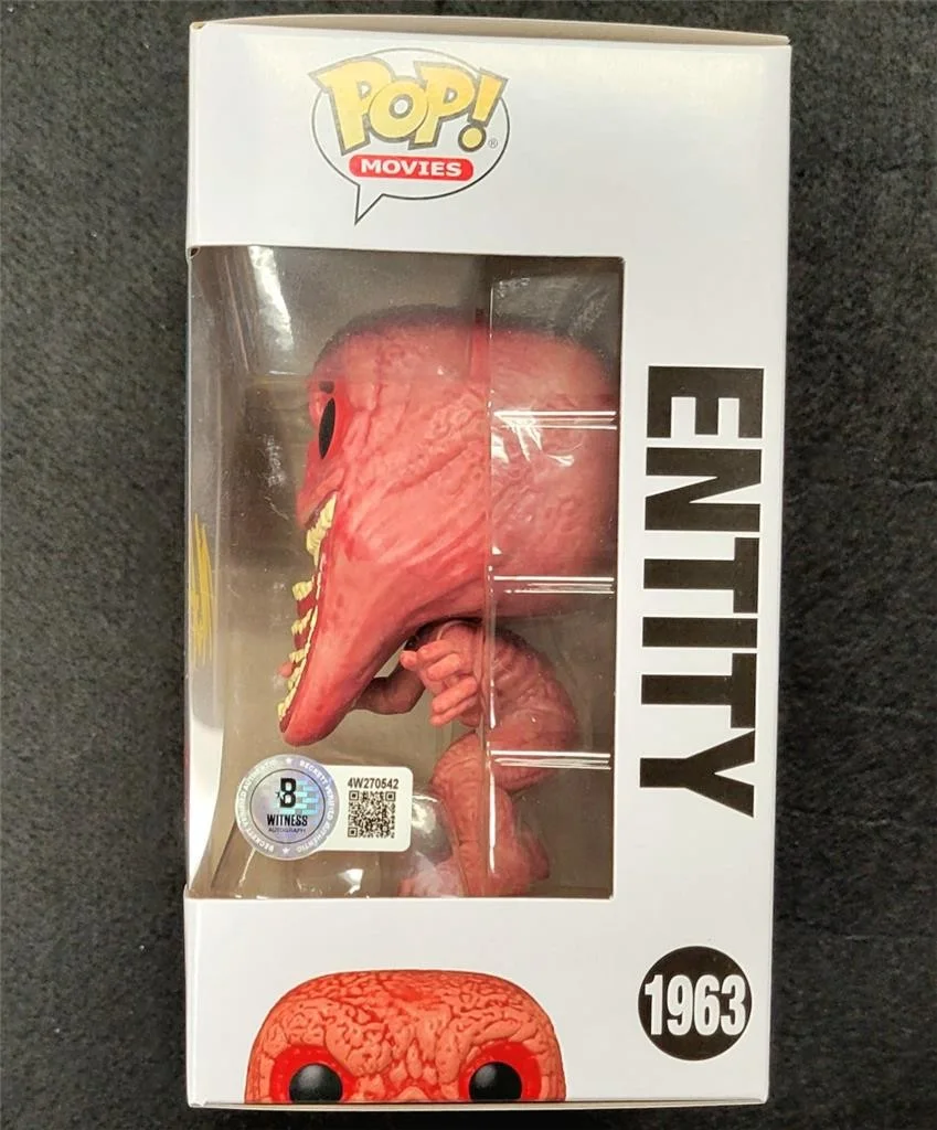 Marti Matulis — Marti Matulis signed Smile "Entity" Funko Pop 1963 autograph Beckett BAS Witness, image 2