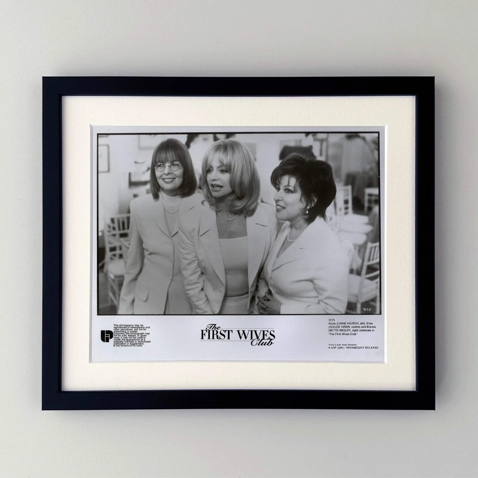 The First Wives Club (1996) Press Publicity Still - Framed, image 2