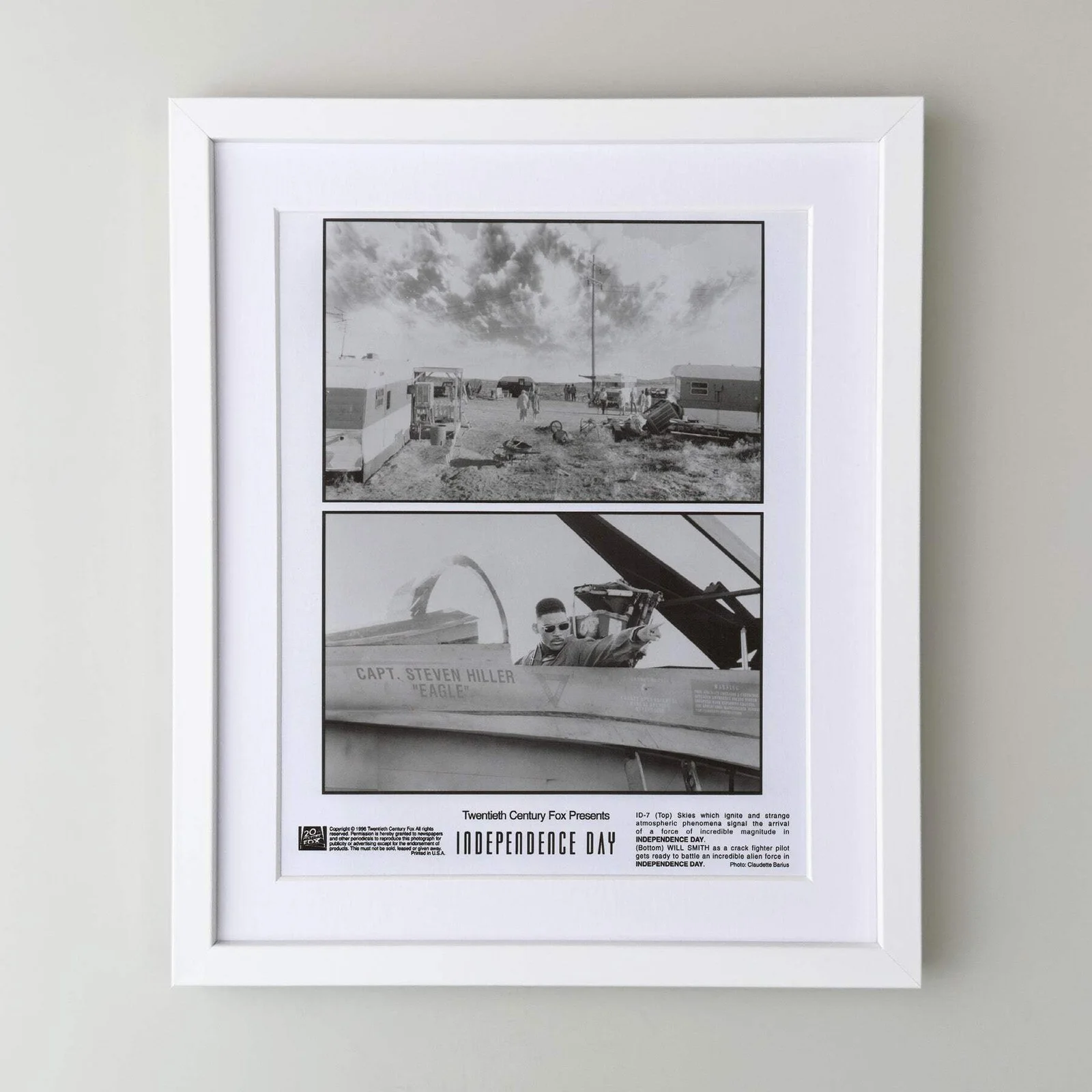 Independence Day (1996) Press Publicity Still - Framed, image 3