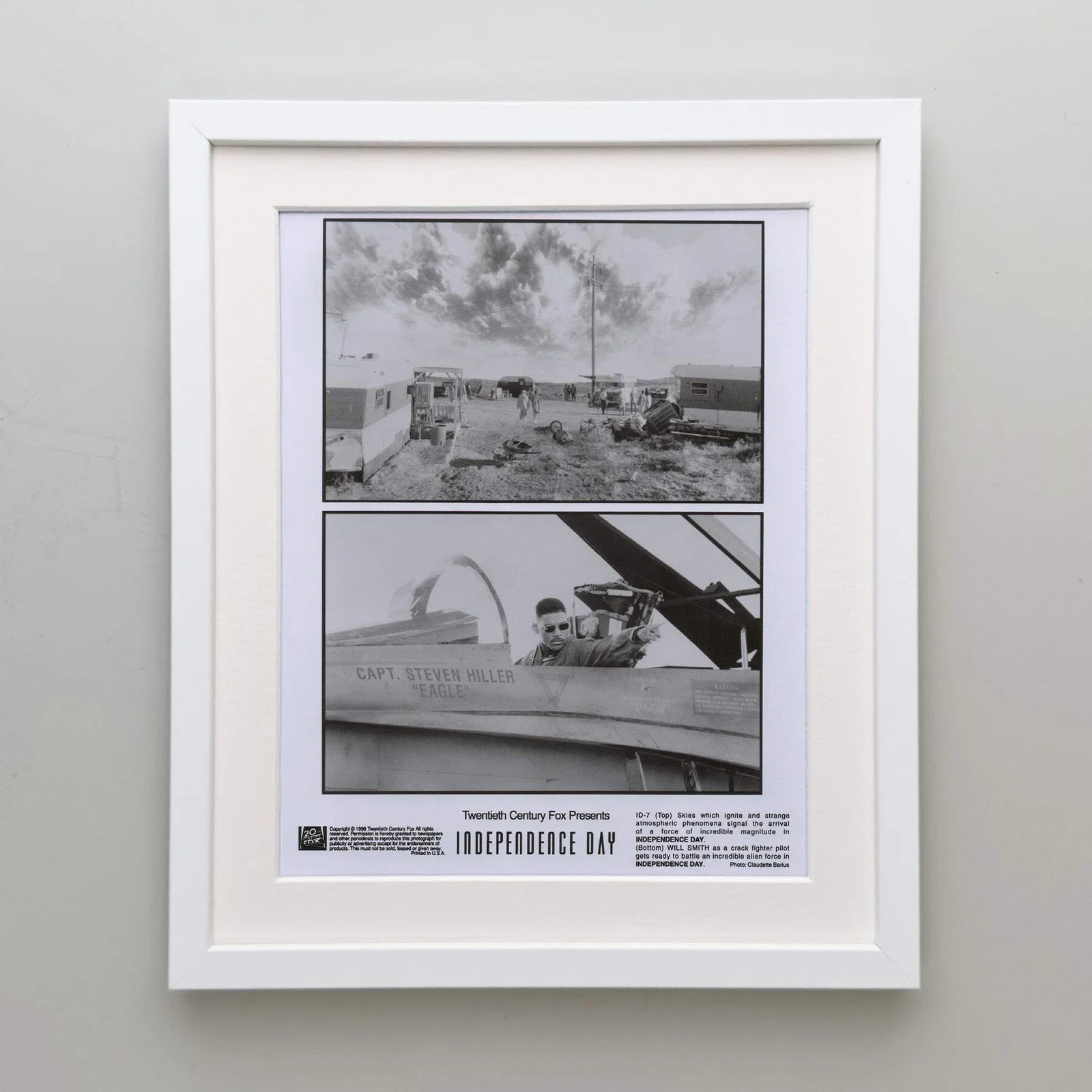Independence Day (1996) Press Publicity Still - Framed, image 4