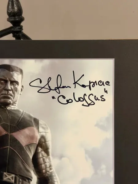 Stefan Kapicic — Stefan Kapicic Signed Colossus 8x10 Photo, image 2