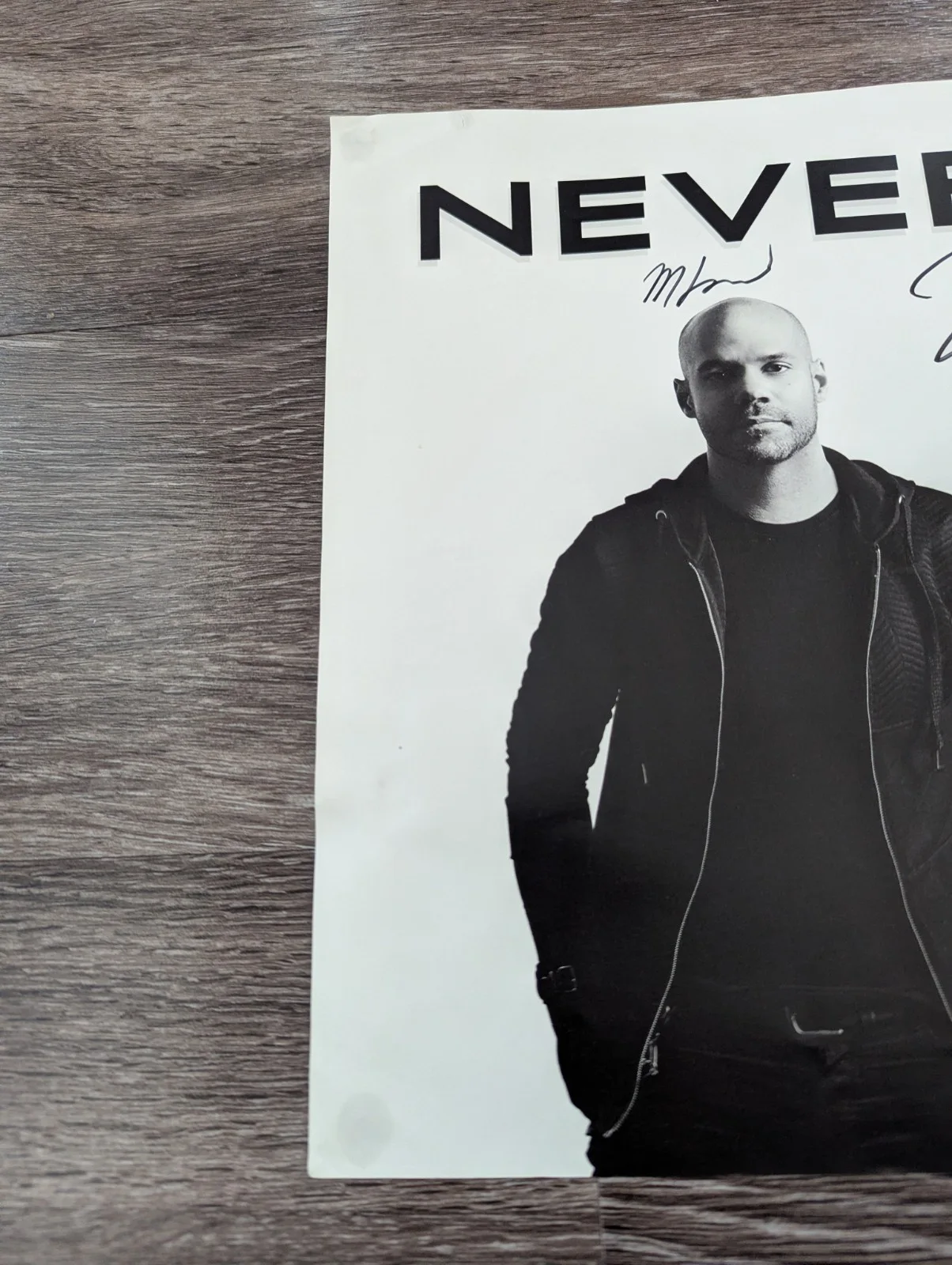 Never Say Die Original Signed Music Poster Autographed Band Collectible, image 3