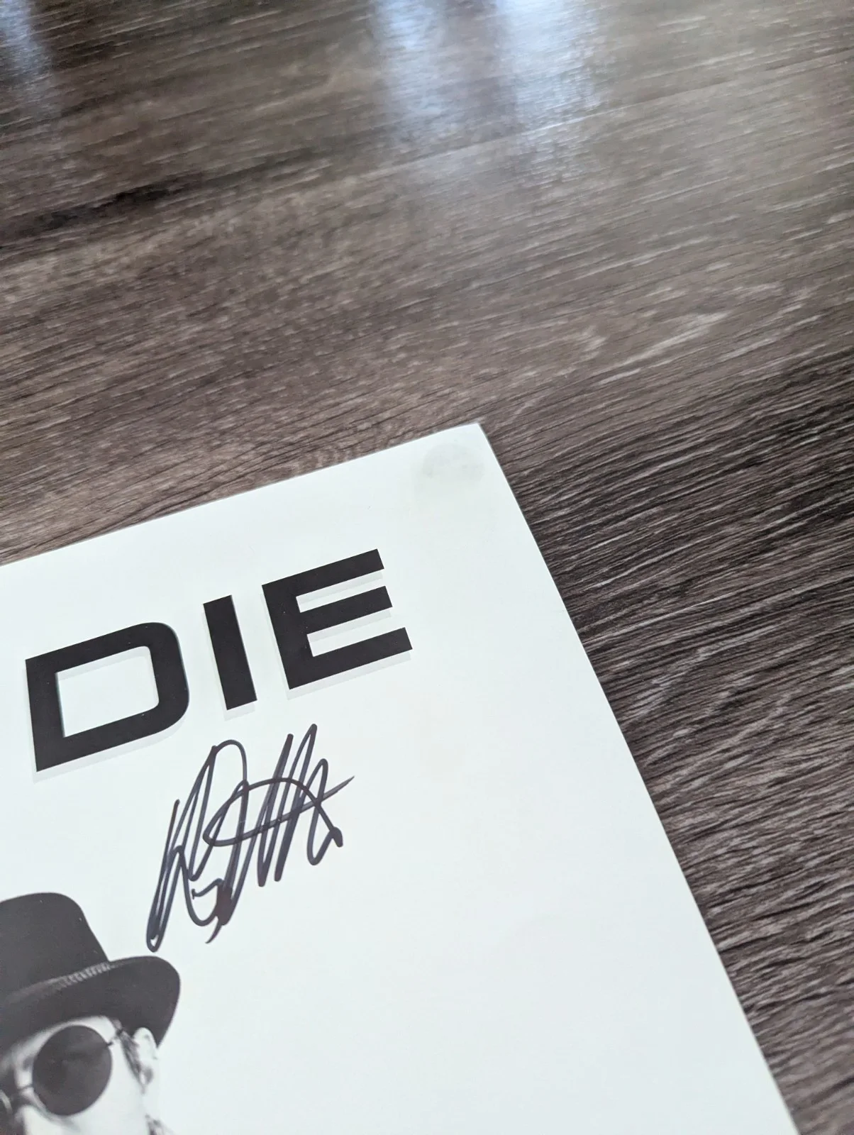 Never Say Die Original Signed Music Poster Autographed Band Collectible, image 5