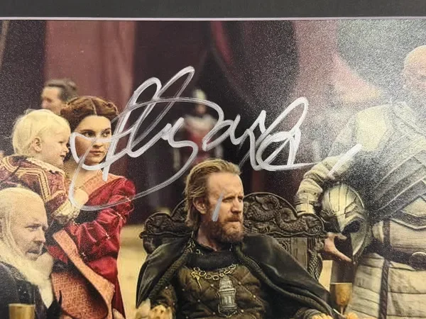 Rhys Ifan — Rhys Ifans House Of The Dragon Signed 8x10 Photo, изображение 2