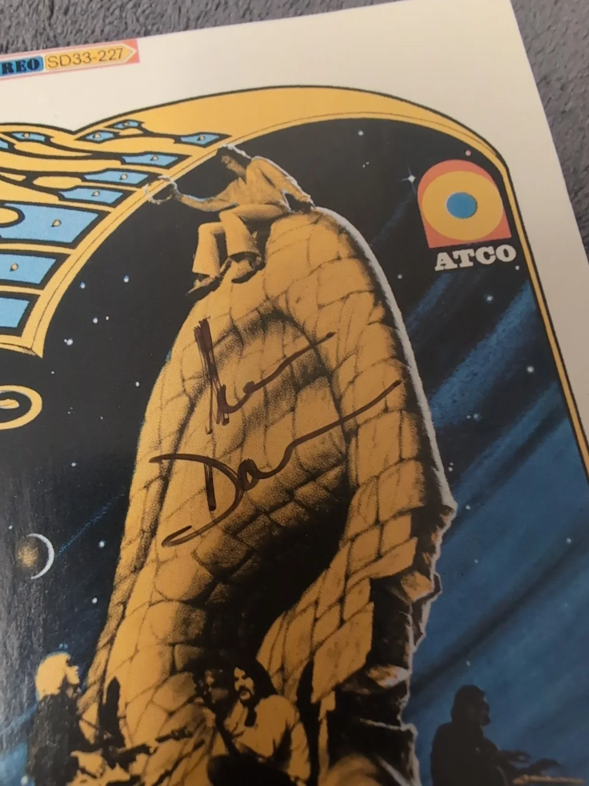 Iron Butterfly Signed CD Ron Bushy Lee Dorman Autograph Auto JSA Rare, изображение 4