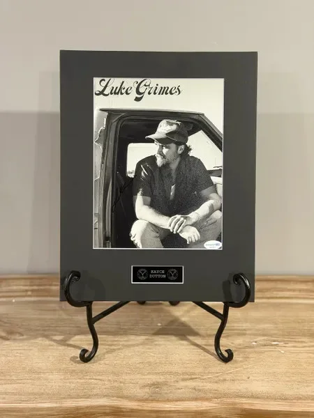 Luke Grimes — Luke Grimes Signed Yellowstone 8x10 Photo