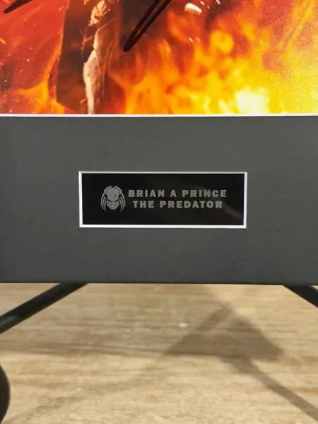 Brian A Prince — Brian A Prince Signed Predator 8x10 Photo, image 3