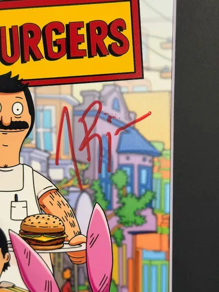 H John Benjamin — H. John Benjamin Signed Bob's Burgers 8x10 Photo, изображение 2
