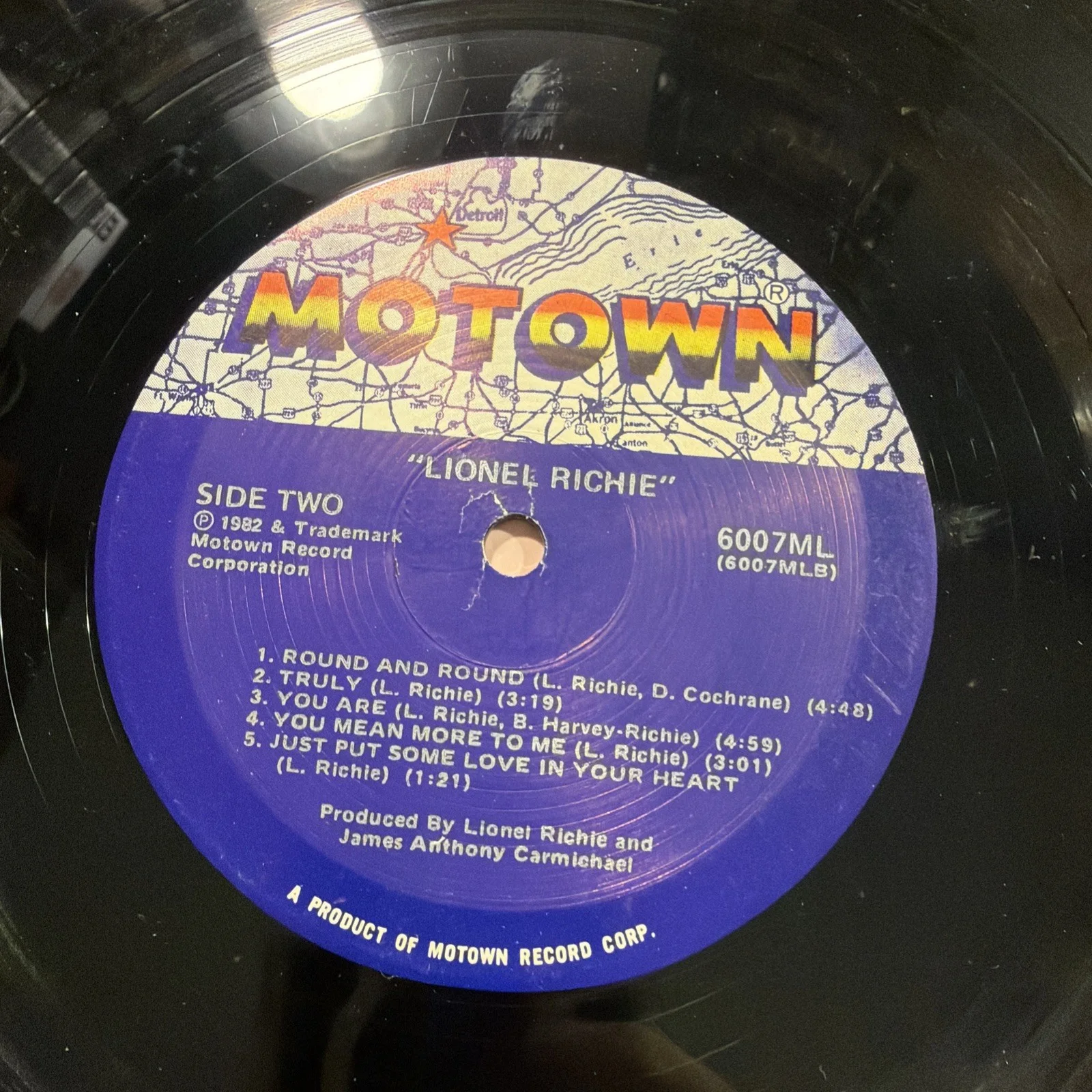 NICE LP Lionel Richie Record - Self Titled, image 4