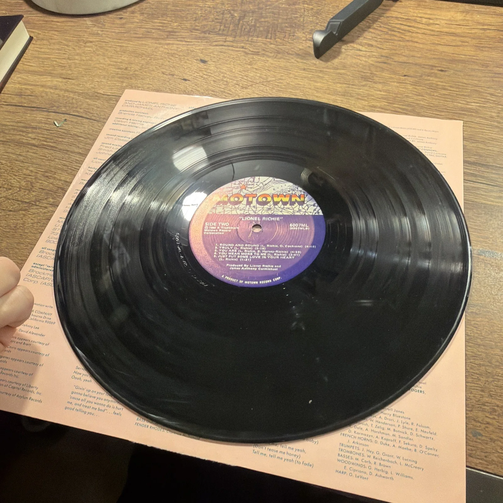 NICE LP Lionel Richie Record - Self Titled, image 5