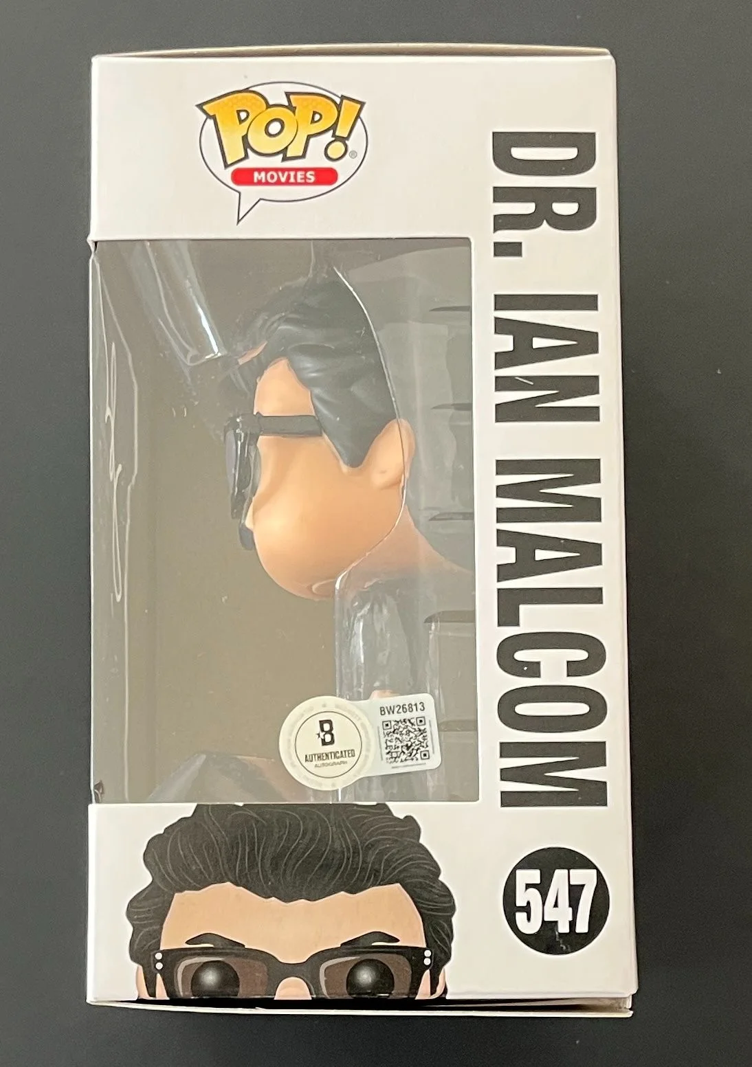 JEFF GOLDBLUM SIGNED JURASSIC PARK DR. IAN MALCOLM FUNKO EXACT PROOF BECKETT COA, image 4