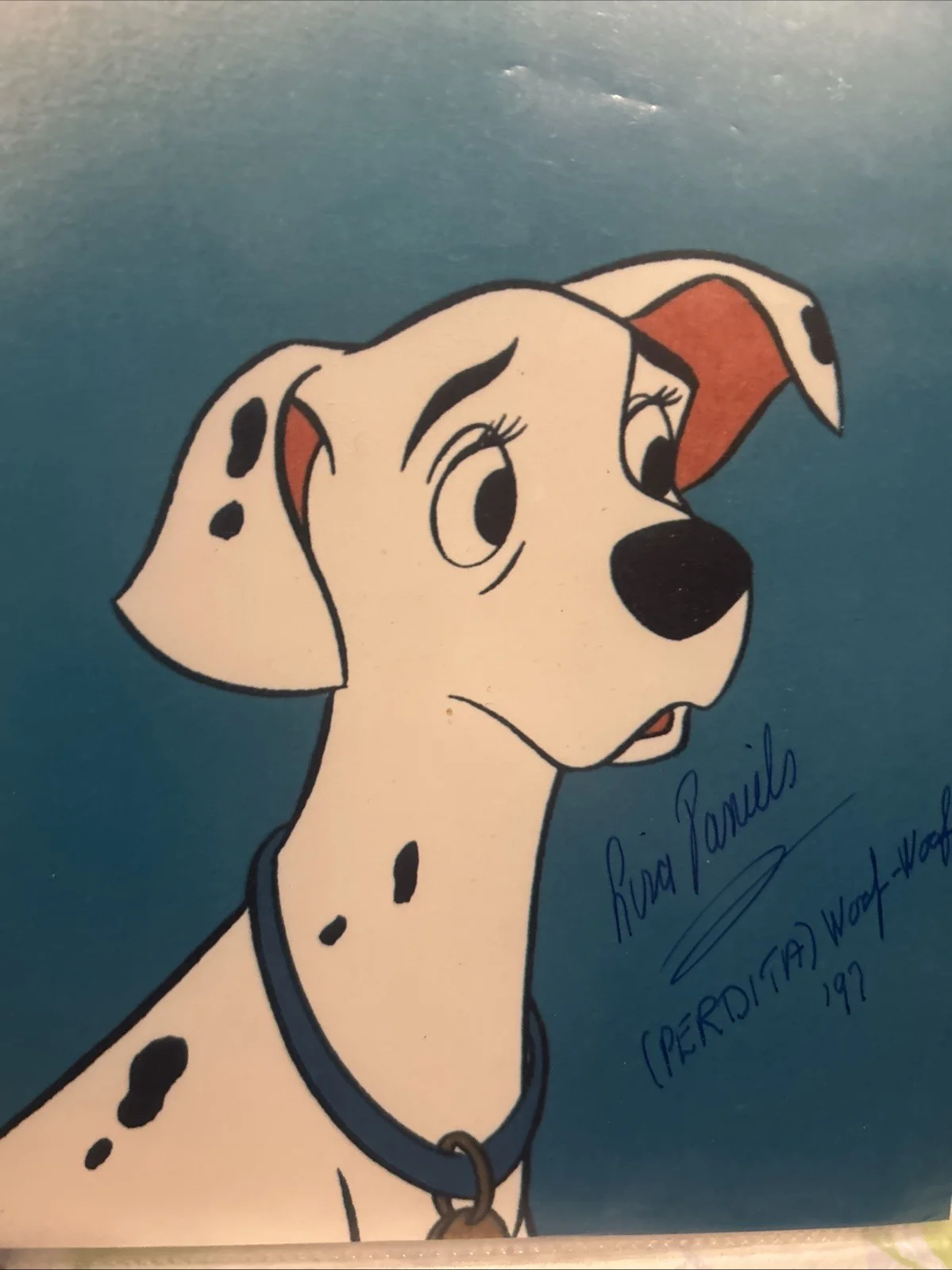 Lisa Daniels — Lisa Daniels Autographed 8 X 10 Color Photo from 101 Dalmatians, изображение 3
