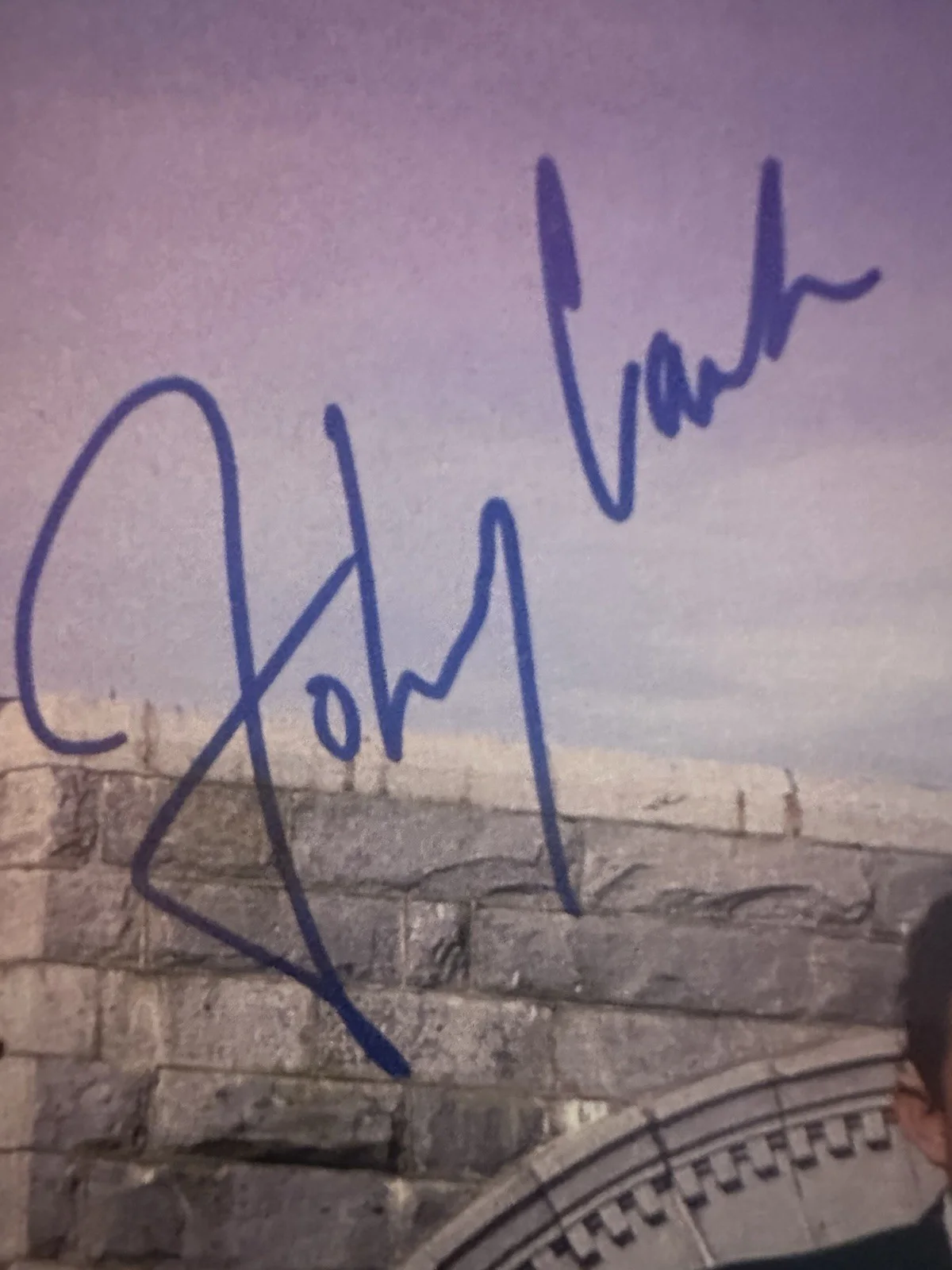 Johnny Cash Signed AuthenticAutographed 7x10-3/4 Photo PSA/ DNA #Y96509, image 2