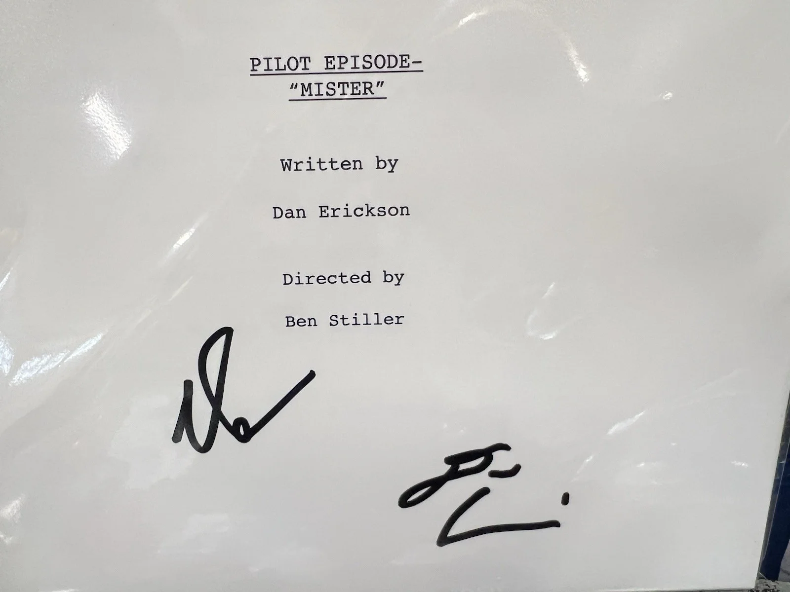 Adam Scott — Severance Signed Autographed Pilot Full Script Adam Scott (Mark S!) Dan Erickson, image 3