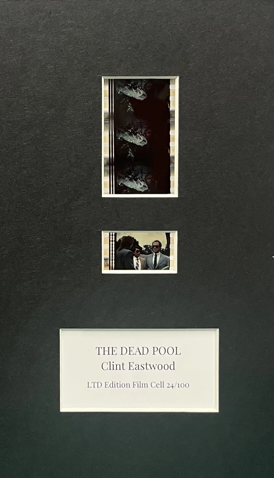 THE DEAD POOL Clint Eastwood. 35mm Film Cell Mounted Display, image 2
