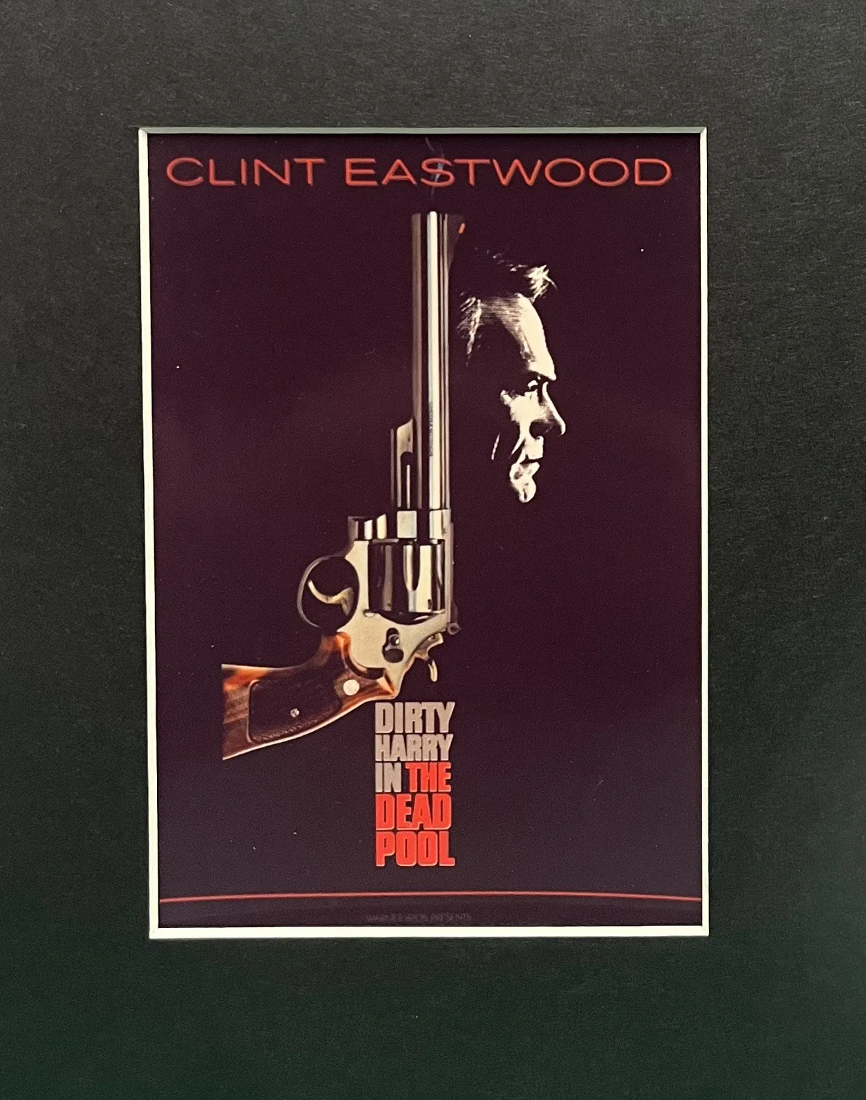 THE DEAD POOL Clint Eastwood. 35mm Film Cell Mounted Display, image 3