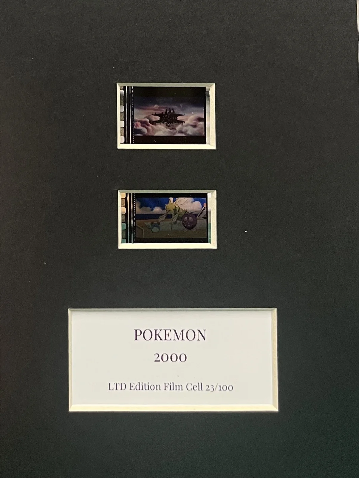 POKÉMON 2000 the Movie. 35mm Film Cell Mounted Display, изображение 2