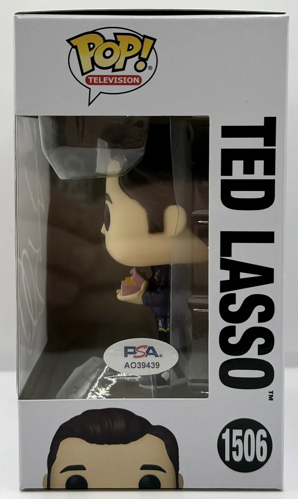Jason Sudeikis — Jason Sudeikis Signed Autographed Ted Lasso Funko Pop PSA/DNA COA, изображение 3