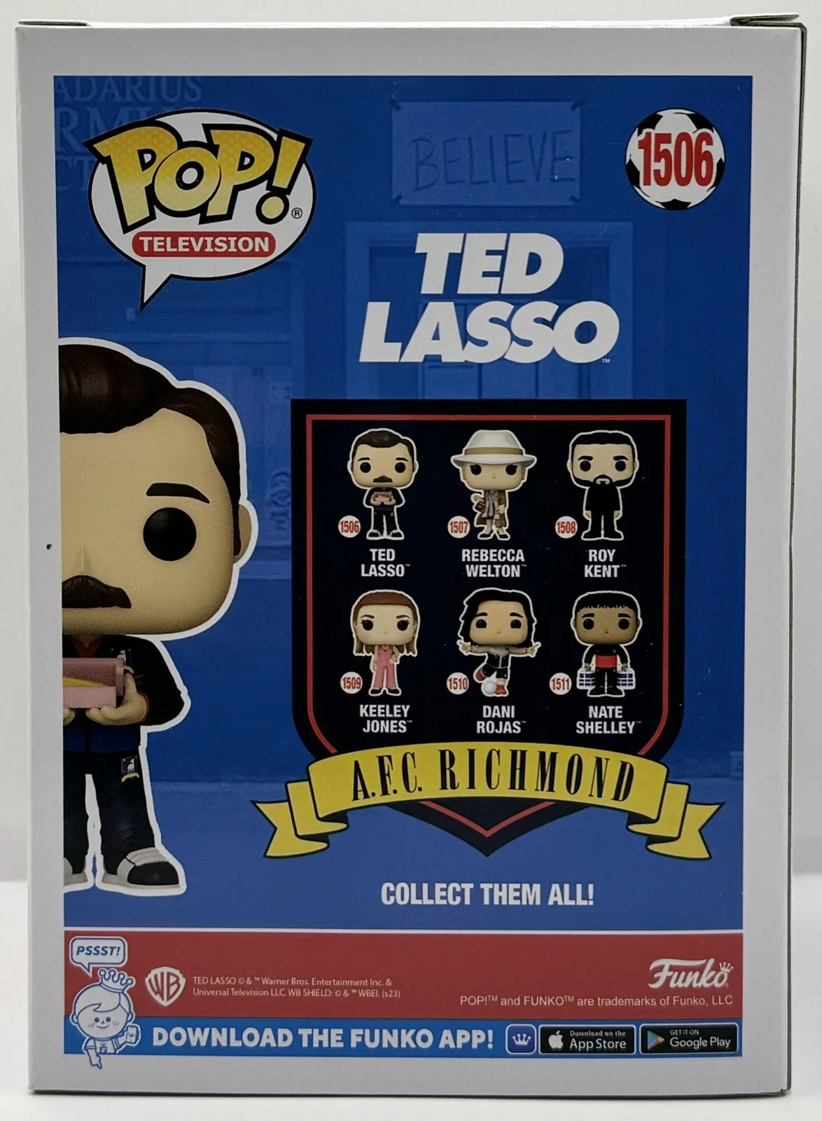 Jason Sudeikis — Jason Sudeikis Signed Autographed Ted Lasso Funko Pop PSA/DNA COA, изображение 4