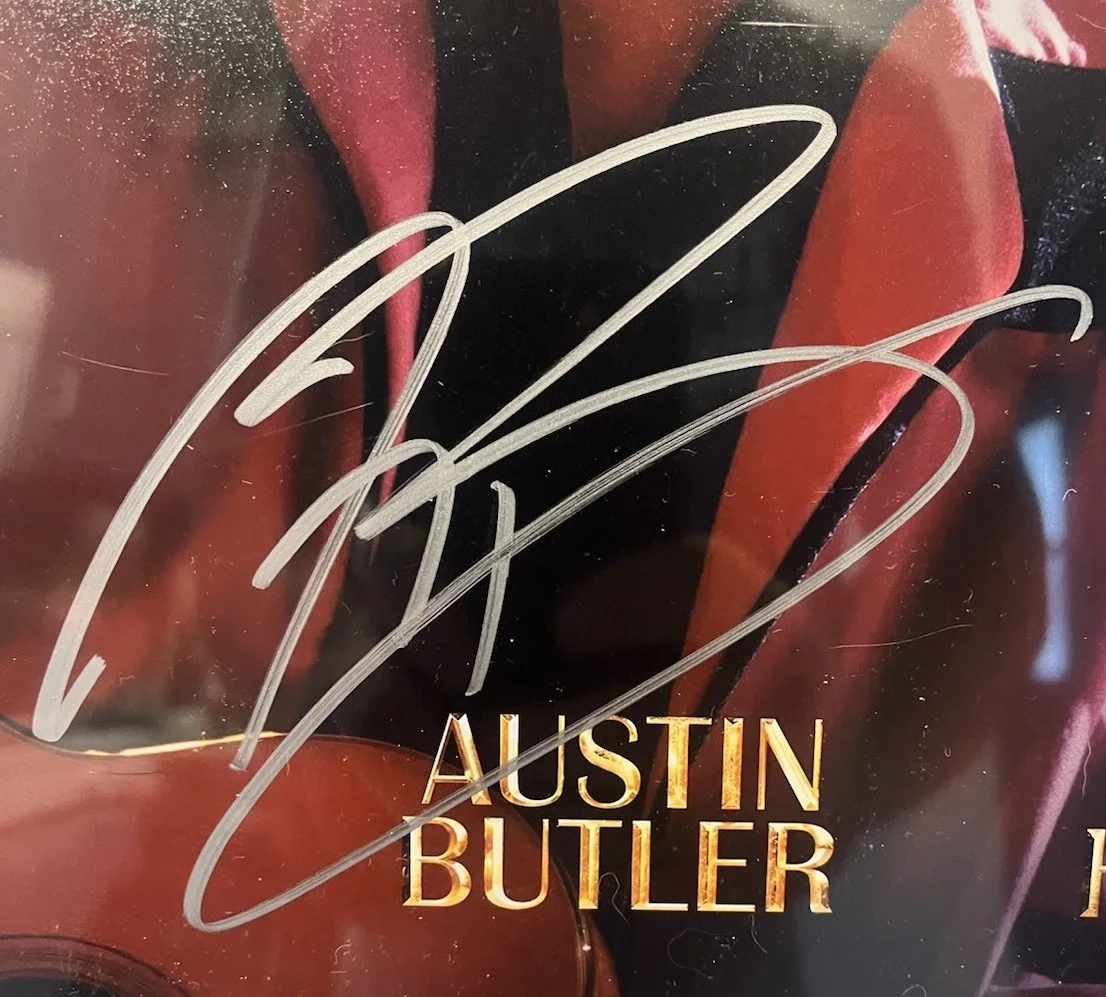 Elvis movie poster 11x14 signed autographed by Austin Butler, image 2