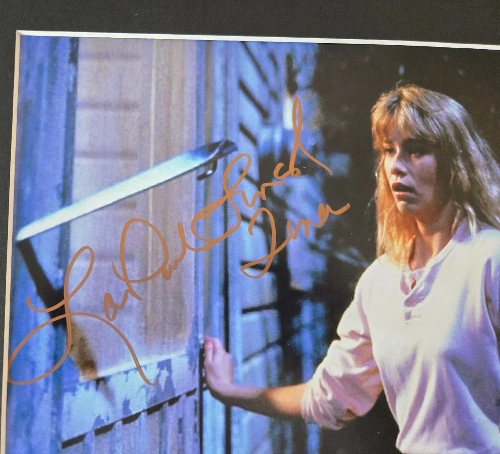 Lar Park Lincoln Signed Photo Framed 11x14 Display BECKETT BAS Friday the 13th, изображение 2