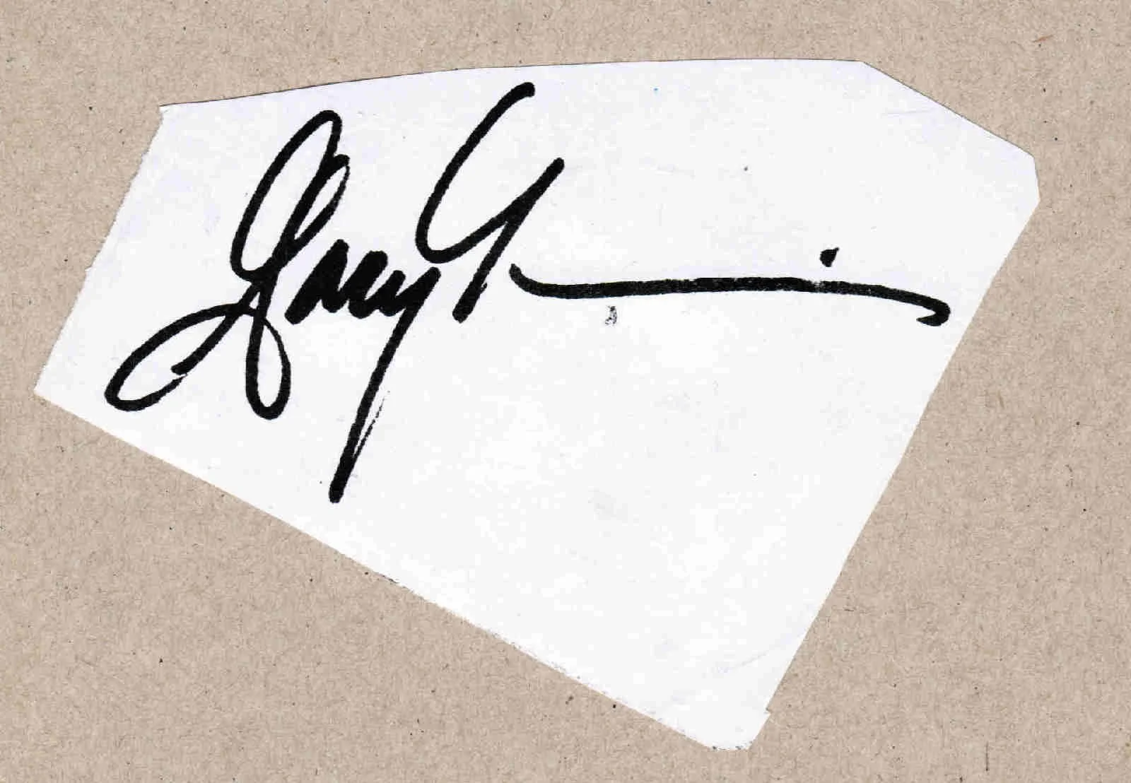 1980's Gary Morris Signed Autograph w/Fan Taken 3.5 x 3.5 OOAK Photo, изображение 2