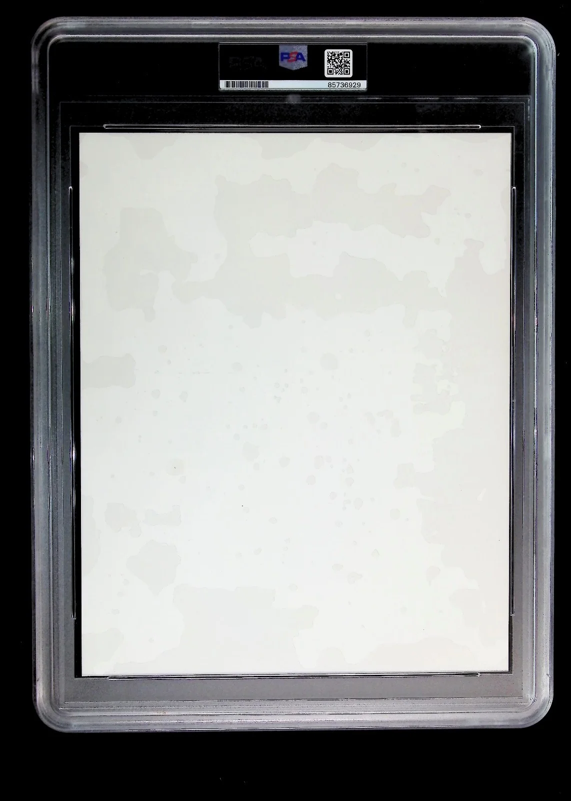 Werner Klemperer — Werner Klemperer- Autographed Photo - PSA Jumbo Holder - 85736929, image 2