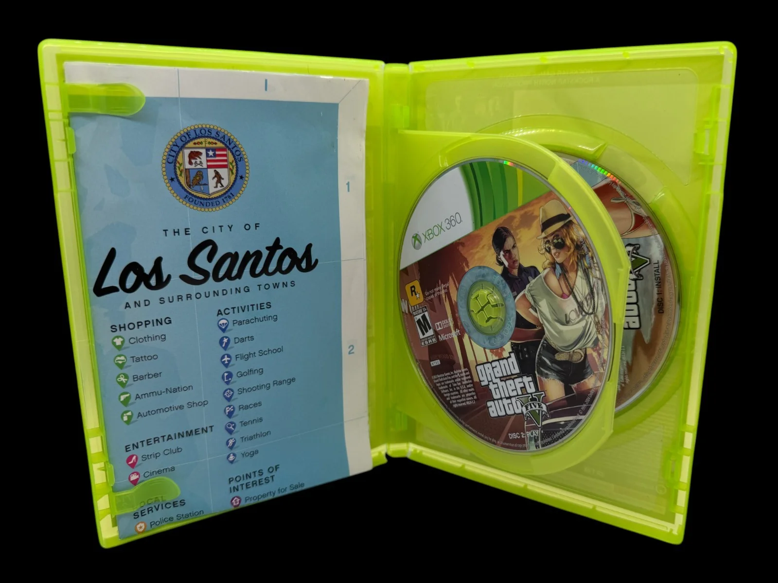 Steven Ogg, Ned Luke, Shawn Fonteno — Ned Luke +2 Cast Signed Grand Theft Auto V Xbox 360 Game GTA Autograph JSA COA, изображение 4