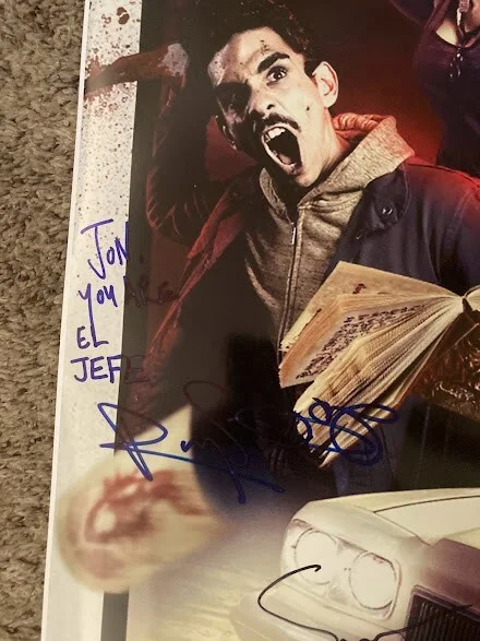 BRUCE CAMPBELL, RAY SANTIAGO, Dana DeLorenzo, SAM RAIMI, TED — ASH VS EVIL DEAD MOVIE TV SHOW POSTER 27X40 SIGNED BRUCE CAMPBELL INSCRIBED RARE, изображение 4