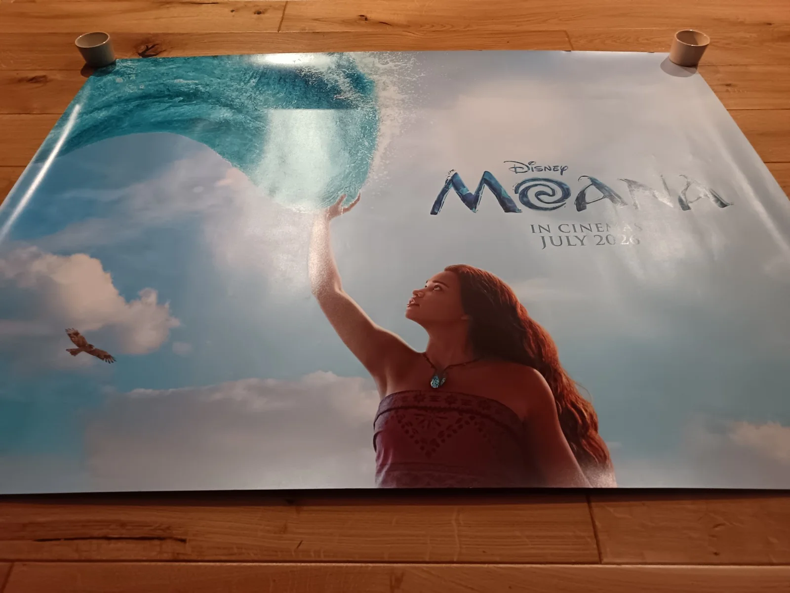 Moana Original Quad Cinema Poster 30"x40" Double Sided Disney, изображение 2
