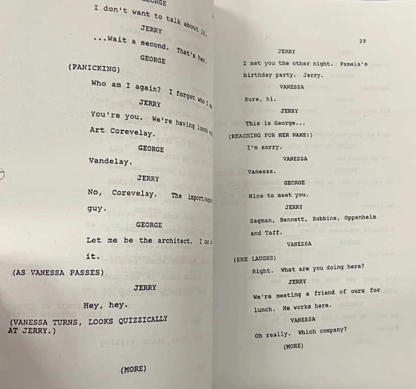 Jerry Seinfeld — Seinfeld Cast Signed Pilot Full Script Richards Dreyfus Alexander Beckett LOA, image 5