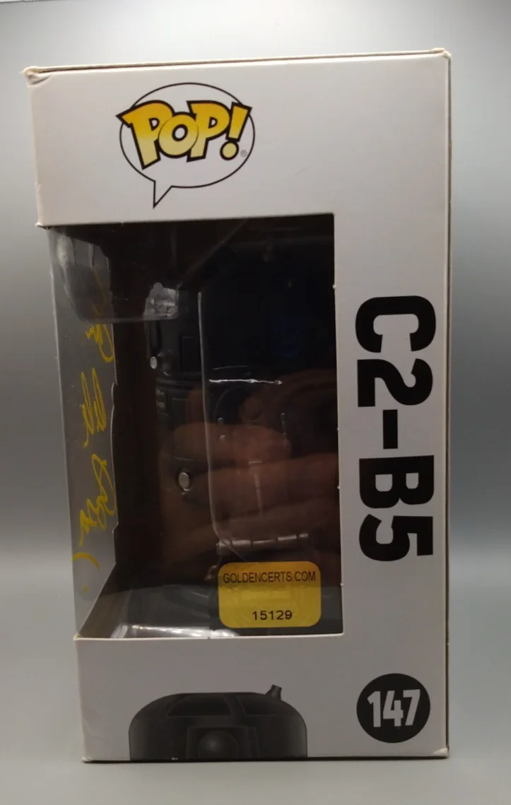 SAM DE LA ROSA — SAM DE LA ROSA SIGNED AUTOGRAPHED C2-B5 FUNKO POP #147 COA #15129 AUTO, изображение 3