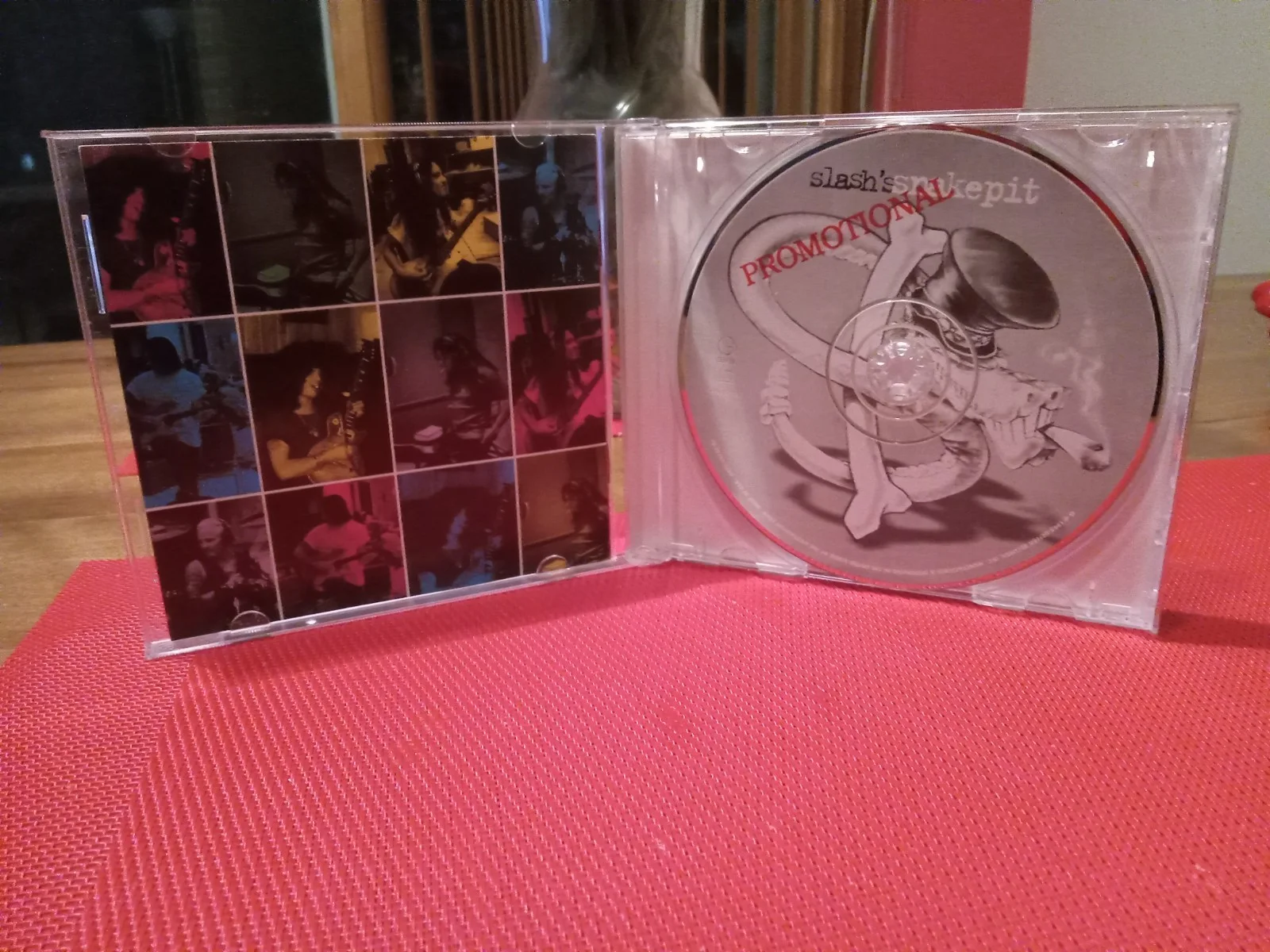 Slash's Snakepit CD -Slash signed. Black marker signed in 2004. Promotional CD, image 2