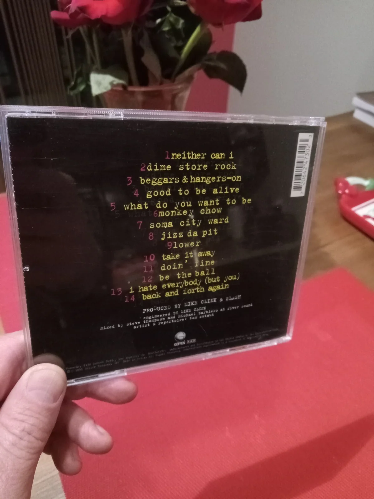 Slash's Snakepit CD -Slash signed. Black marker signed in 2004. Promotional CD, image 5