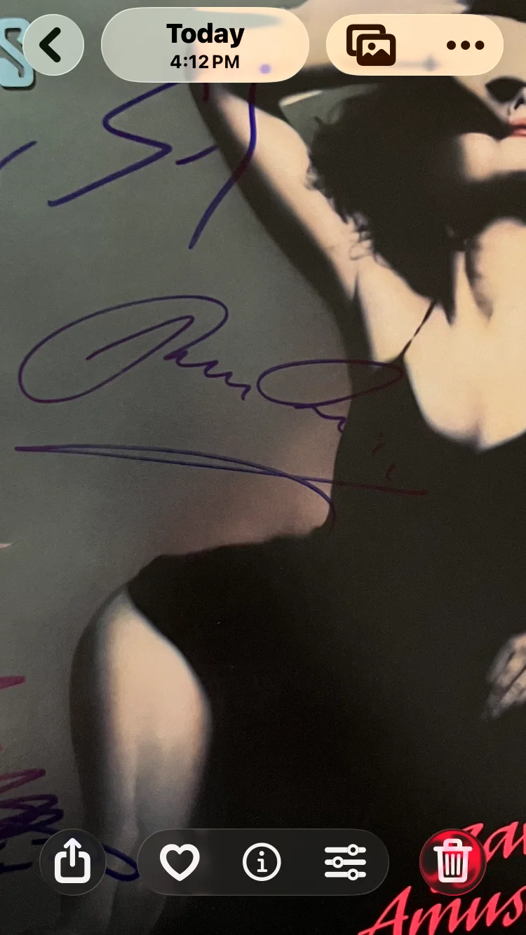 SCORPIONS SIGNED/AUTOGRAPHED ALBUM JACKET/VINYL WITH COA, изображение 2