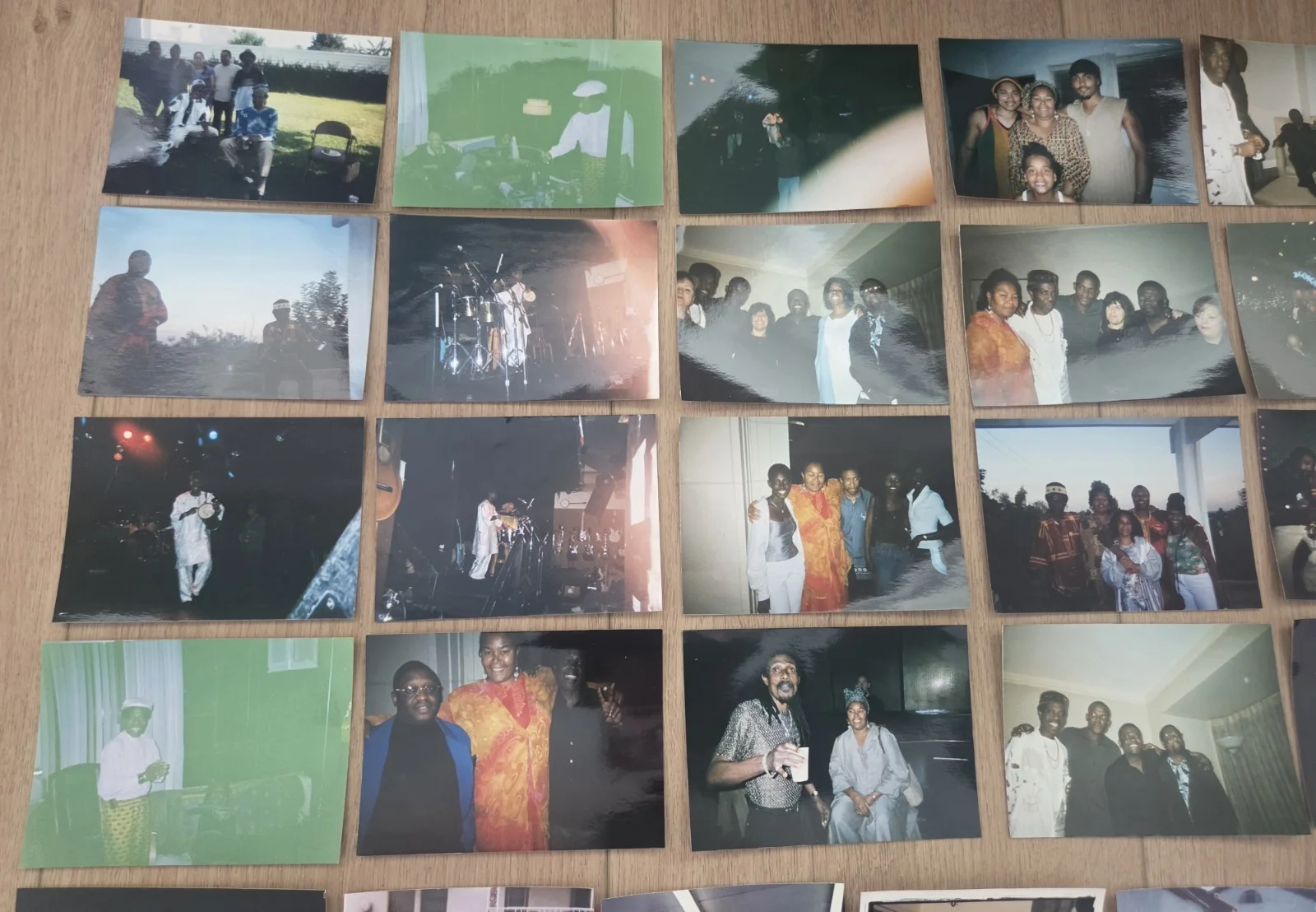 Collection of Vintage Personal Remi Kabaka Afro-rock avant-garde Drummer Photos, изображение 2