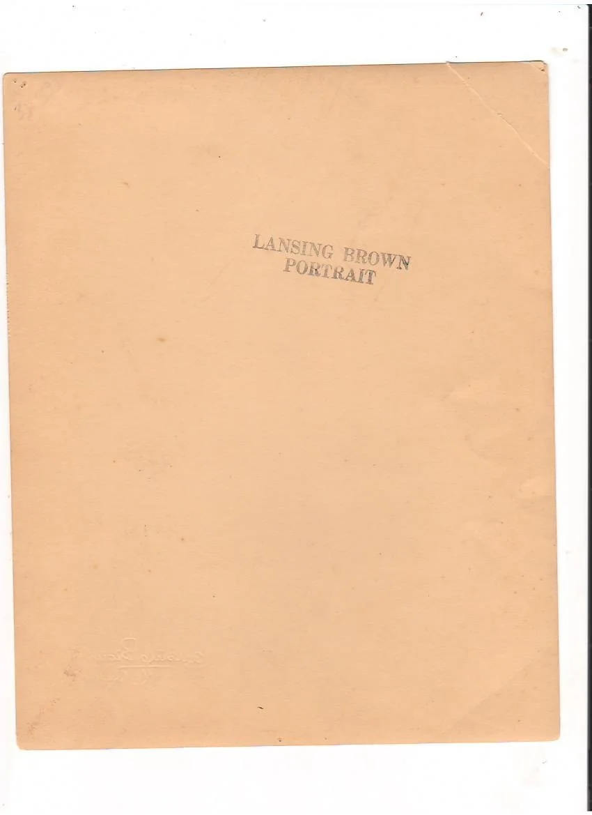 BARBARA STANWYCK SIGNED VINTAGE 7.75X9.75 PHOTO BY LANSING BROWN 1920's DBL WGT, изображение 2