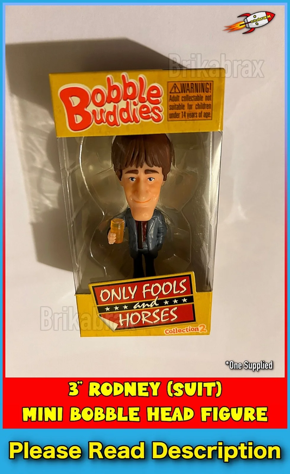 Only Fools & Horses 3" Mini Bobble Head Buddies RODNEY SUIT Collection No. 2 NEW, изображение 2