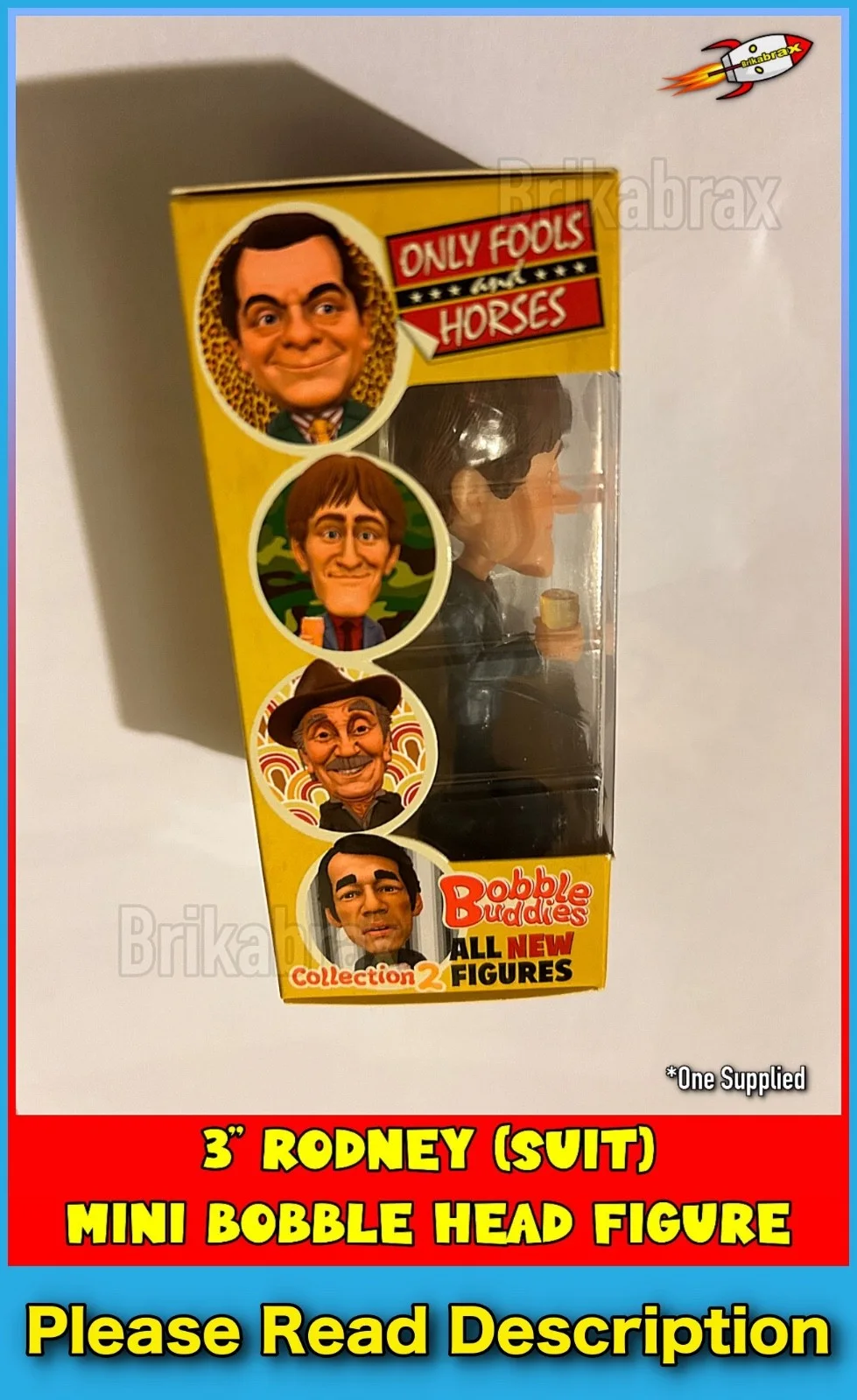 Only Fools & Horses 3" Mini Bobble Head Buddies RODNEY SUIT Collection No. 2 NEW, изображение 3