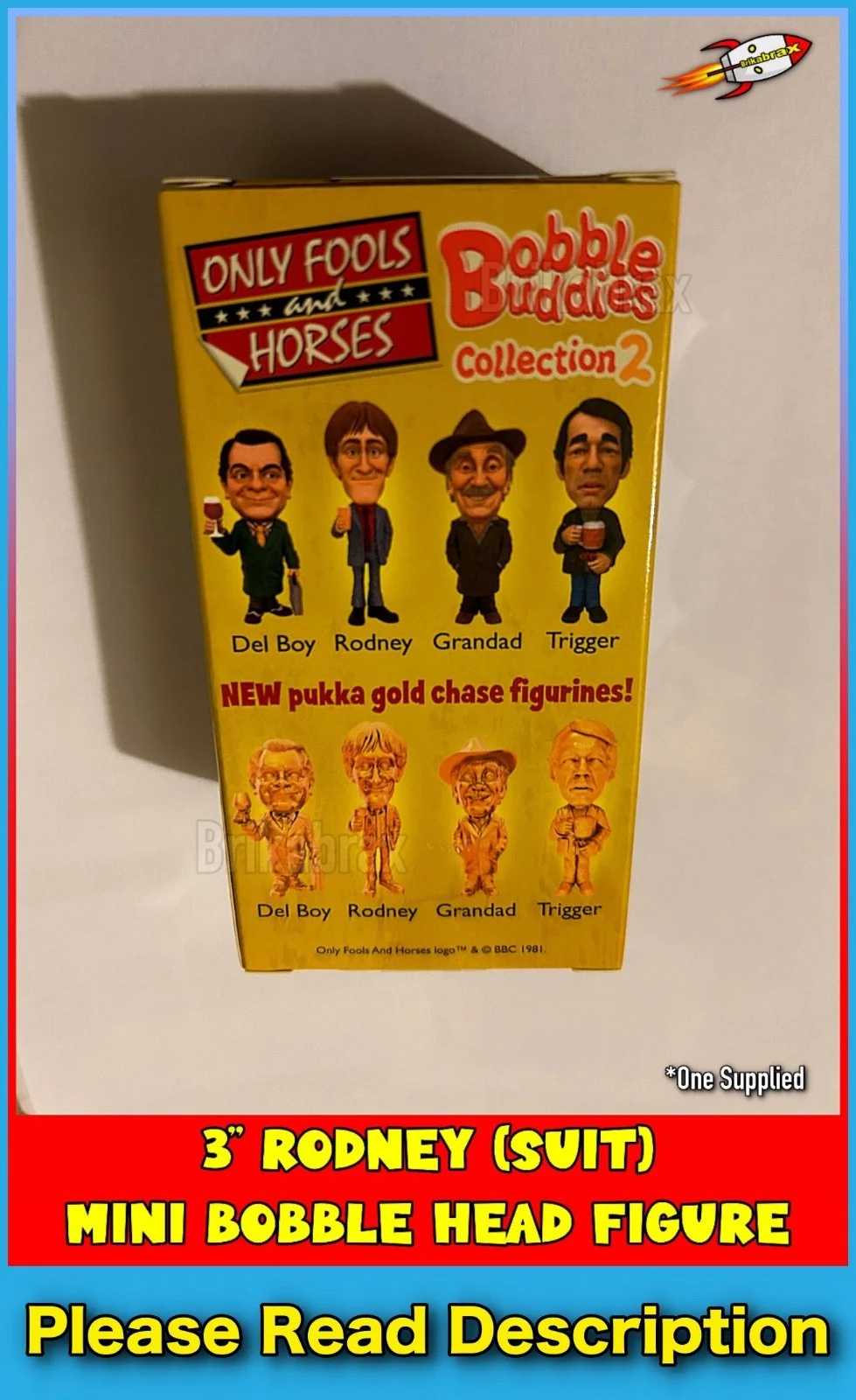 Only Fools & Horses 3" Mini Bobble Head Buddies RODNEY SUIT Collection No. 2 NEW, изображение 4