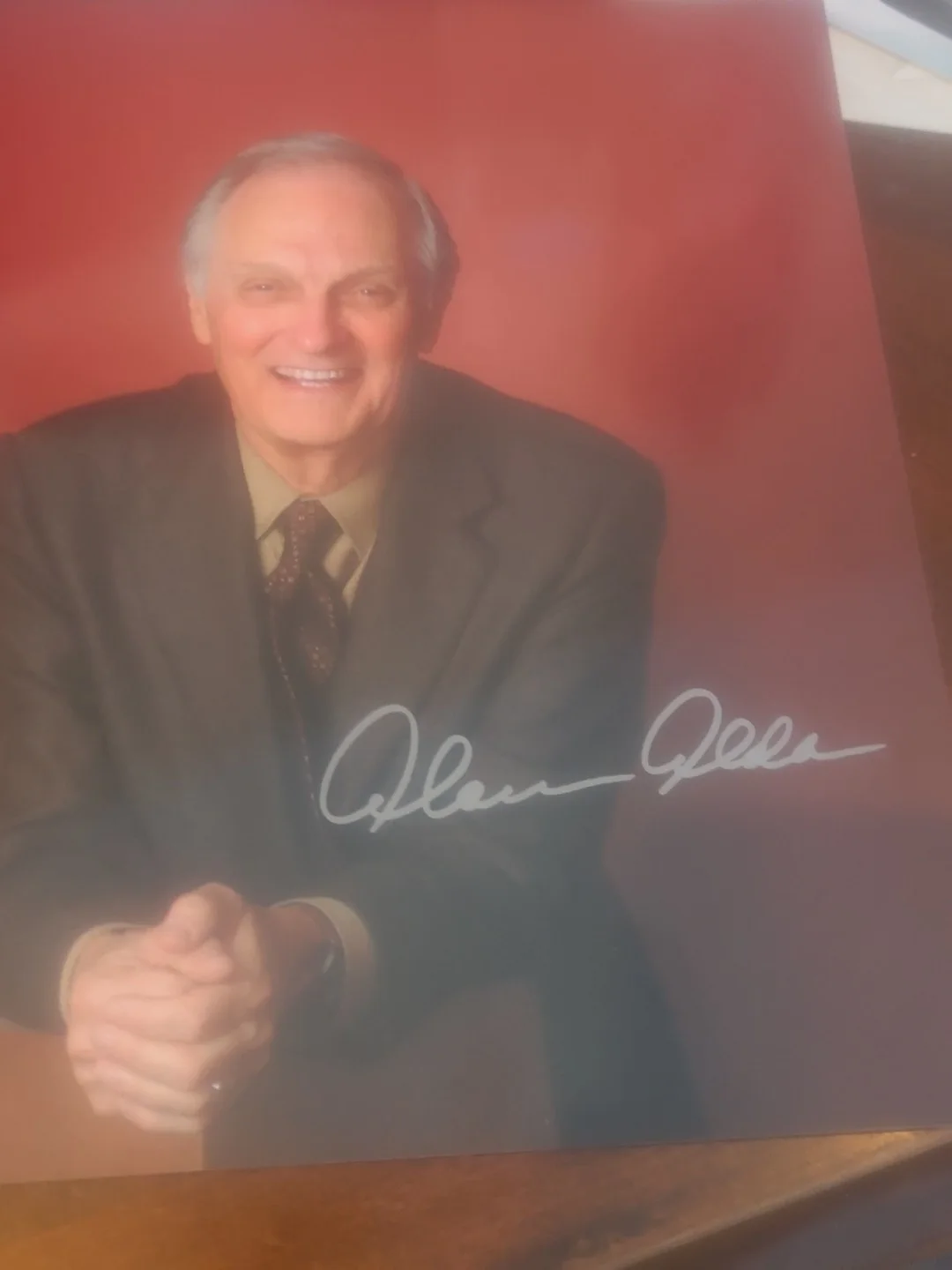 alan alda signed 8x10 autographed photo picture signature autograph real auto, изображение 2