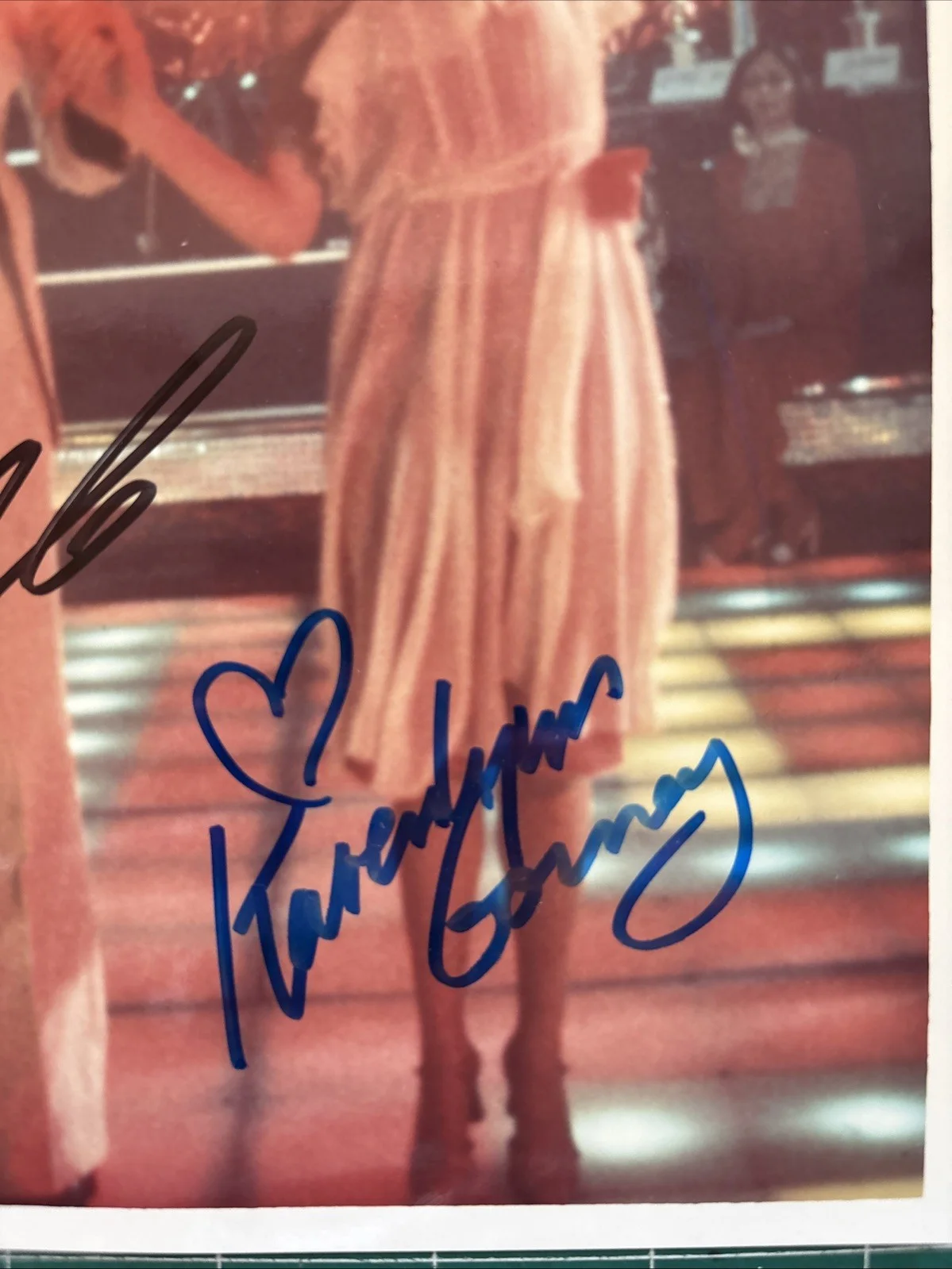 John Travolta, Karen Lynn Gorney — Vintage Saturday Night Fever John Travolta Karen Lynn Gorney Autographed Photo, изображение 3