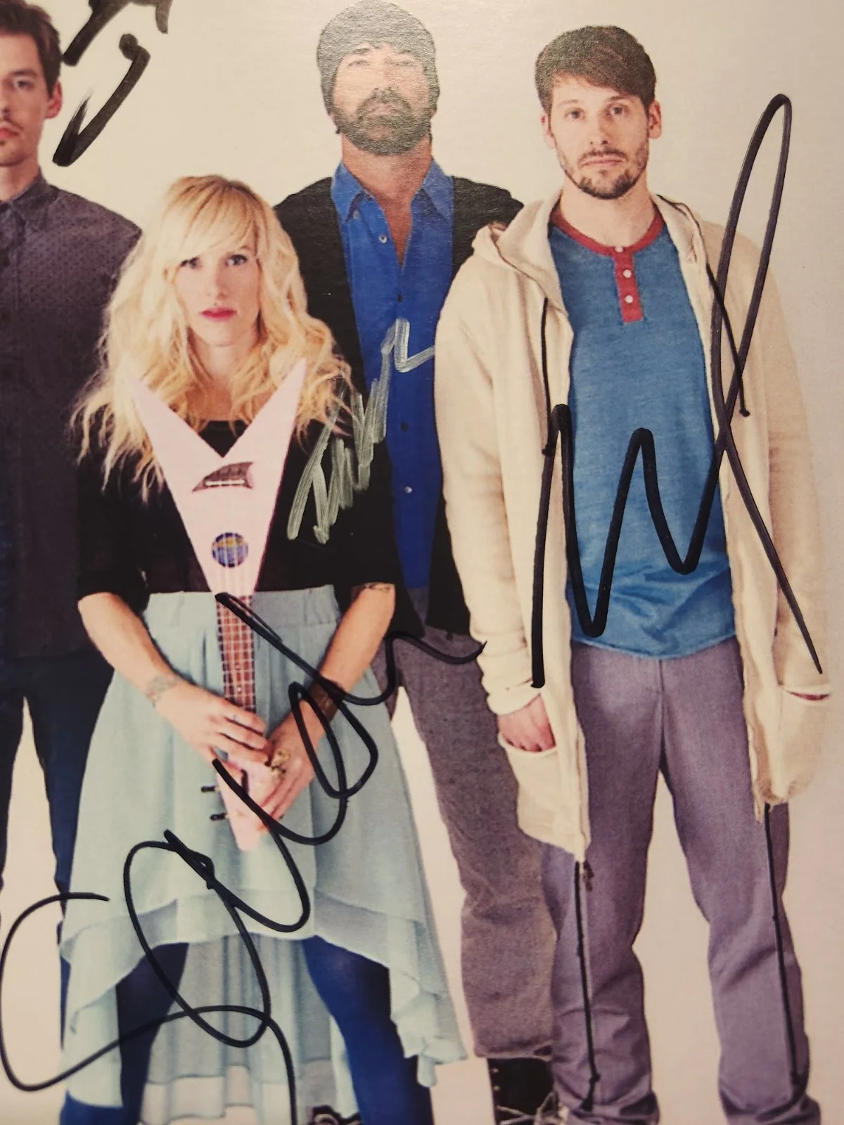 Walk Off The Earth Band Signed Autograph Photo Coa 8x10 Pokemon Journeys Sarah, изображение 3