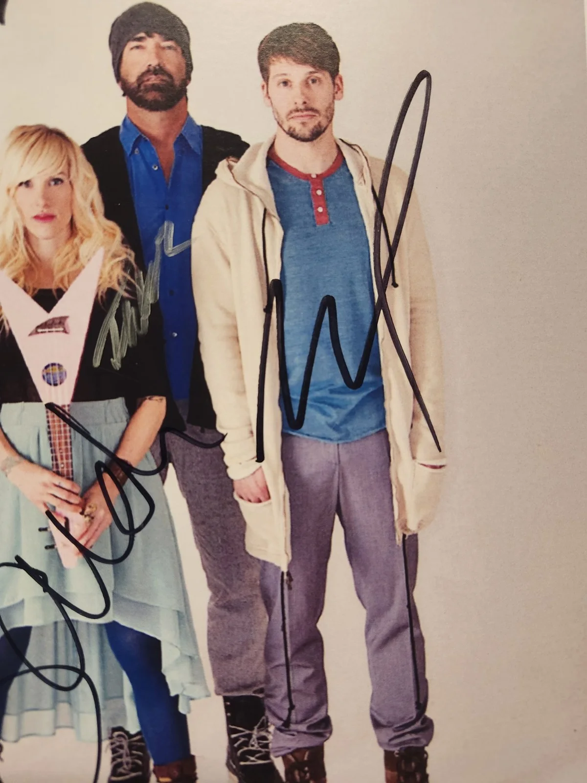 Walk Off The Earth Band Signed Autograph Photo Coa 8x10 Pokemon Journeys Sarah, изображение 4