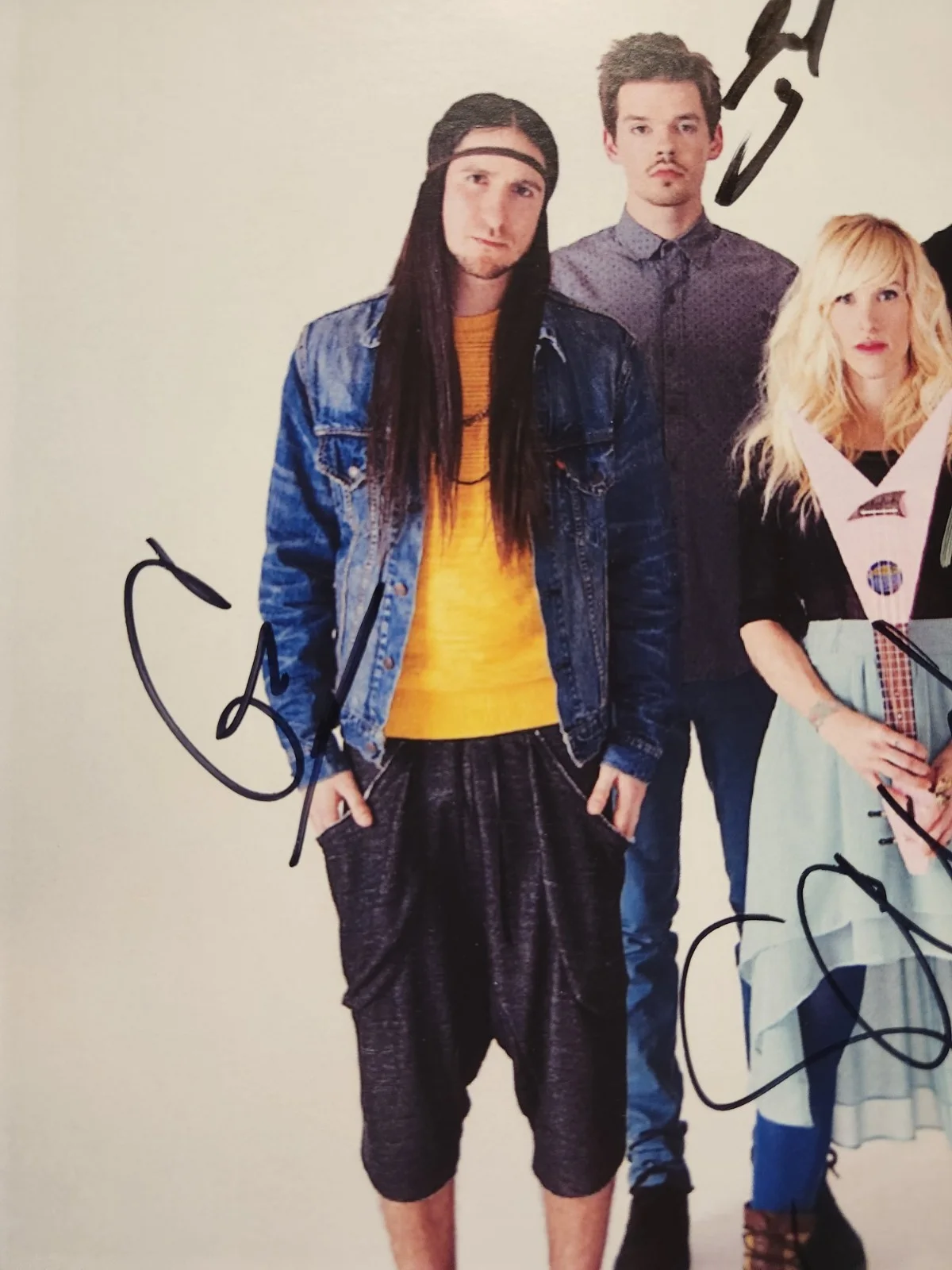 Walk Off The Earth Band Signed Autograph Photo Coa 8x10 Pokemon Journeys Sarah, изображение 5