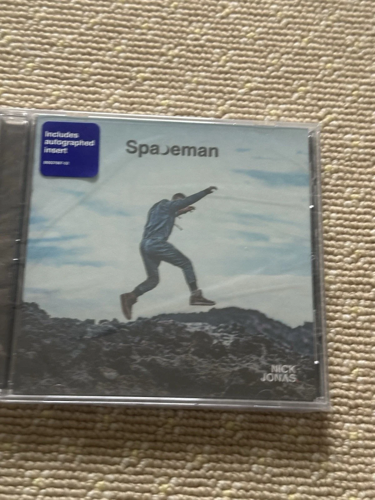 Nick Jonas Spaceman CD With Signed Insert Brand New Sealed, image 2