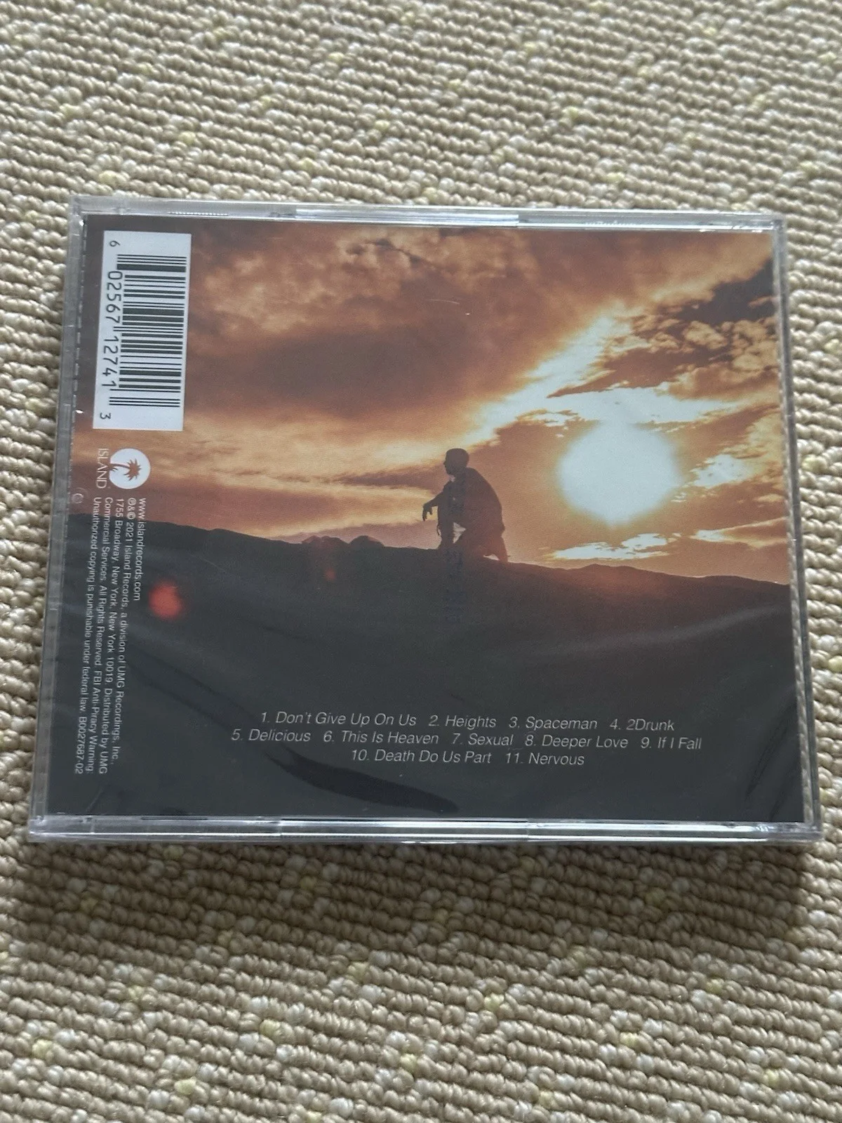Nick Jonas Spaceman CD With Signed Insert Brand New Sealed, image 3