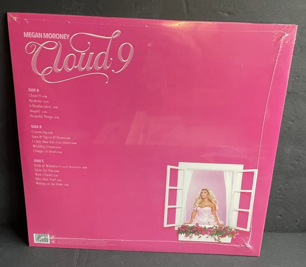 Megan Moroney Signed Cloud 9 Album Vinyl Record SEALED, image 3