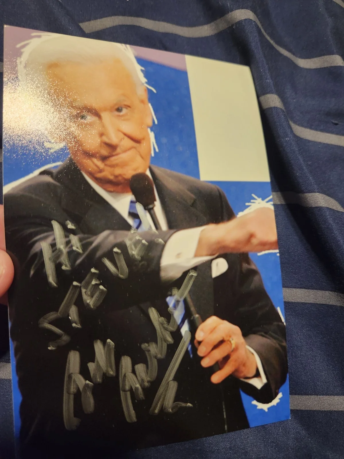 bob barker — Bob Barker Signed Autograph 4x6 The Price Is Right Coa, изображение 3